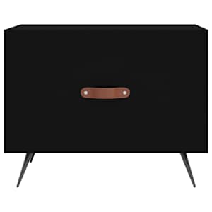 Konferenční stolky 2 ks černé 50 x 50 x 40 cm kompozitní dřevo - obrázek 6