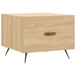 Konferenční stolek dub sonoma 50 x 50 x 40 cm kompozitní dřevo - obrázek 2