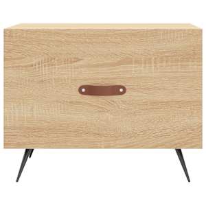 Konferenční stolek dub sonoma 50 x 50 x 40 cm kompozitní dřevo - obrázek 5