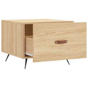 Konferenční stolek dub sonoma 50 x 50 x 40 cm kompozitní dřevo - obrázek 6