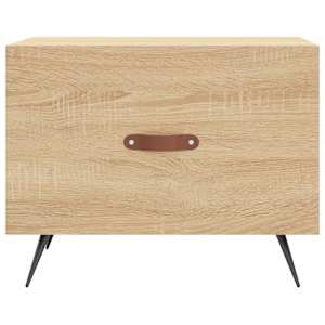 Konferenční stolky 2 ks dub sonoma 50x50x40 cm kompozitní dřevo - obrázek 6