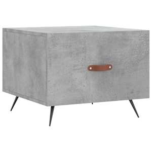 Konferenční stolek betonově šedý 50x50x40 cm kompozitní dřevo - obrázek 2