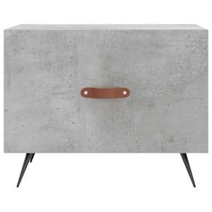 Konferenční stolek betonově šedý 50x50x40 cm kompozitní dřevo - obrázek 5