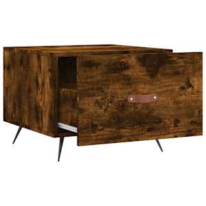 Konferenční stolky 2 ks kouřový dub 50x50x40cm kompozitní dřevo - obrázek 7