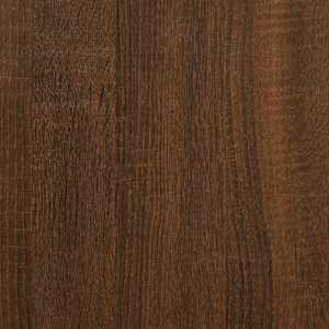 Konferenční stolek hnědý dub 50 x 50 x 40 cm kompozitní dřevo - obrázek 11