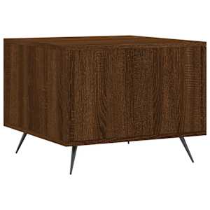 Konferenční stolky 2 ks hnědý dub 50x50x40 cm kompozitní dřevo - obrázek 9