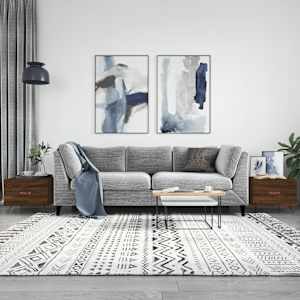 Konferenční stolky 2 ks hnědý dub 50x50x40 cm kompozitní dřevo - obrázek 1