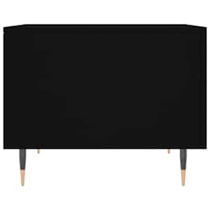 Konferenční stolek černý 50 x 50 x 40 cm kompozitní dřevo - obrázek 7