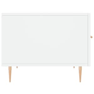 Konferenční stolky 2 ks bílé 50 x 50 x 40 cm kompozitní dřevo - obrázek 8