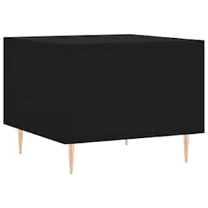 Konferenční stolek černý 50 x 50 x 40 cm kompozitní dřevo - obrázek 8