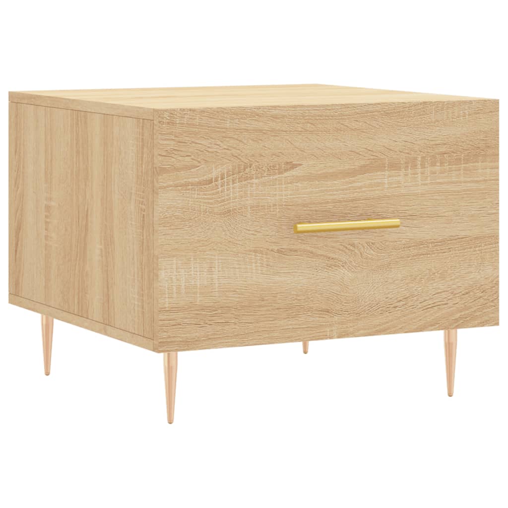 vidaXL Konferenční stolek dub sonoma 50 x 50 x 40 cm kompozitní dřevo