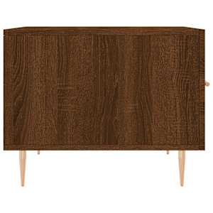 Konferenční stolky 2 ks hnědý dub 50x50x40 cm kompozitní dřevo - obrázek 8