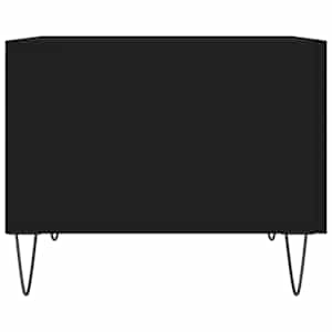 Konferenční stolek černý 50 x 50 x 40 cm kompozitní dřevo - obrázek 7