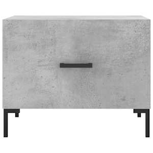Konferenční stolek betonově šedý 50x50x40 cm kompozitní dřevo - obrázek 5