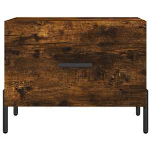 Konferenční stolek kouřový dub 50x50x40 cm kompozitní dřevo - obrázek 5