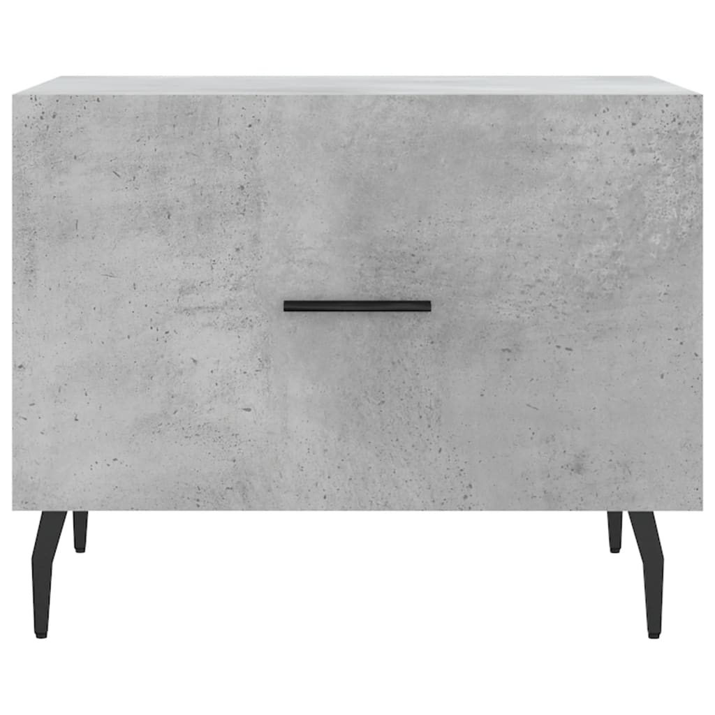 Stolik kawowy, szarość betonu, 50x50x40 cm