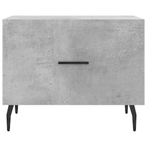Konferenční stolek betonově šedý 50x50x40 cm kompozitní dřevo - obrázek 5