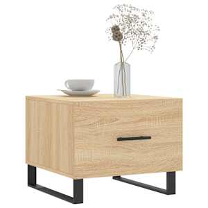 Konferenční stolky 2 ks dub sonoma 50x50x40 cm kompozitní dřevo - obrázek 3