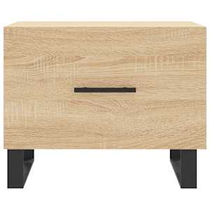 Konferenční stolky 2 ks dub sonoma 50x50x40 cm kompozitní dřevo - obrázek 6