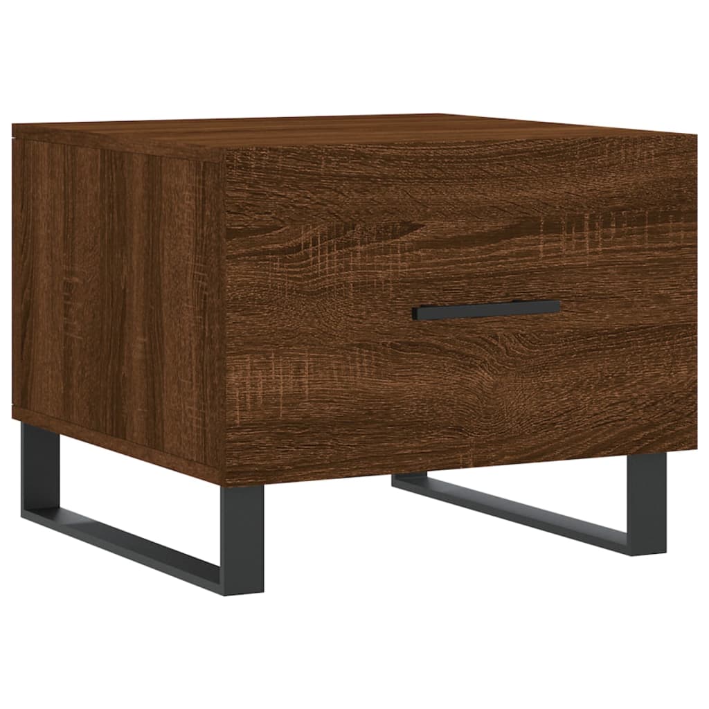 vidaXL Konferenční stolek hnědý dub 50 x 50 x 40 cm kompozitní dřevo