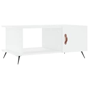 Konferenční stolek bílý 90 x 50 x 40 cm kompozitní dřevo - obrázek 2