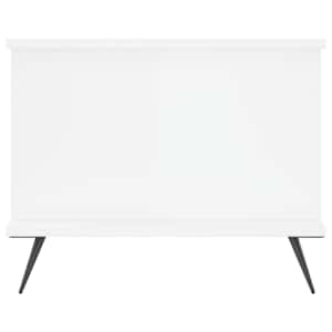 Konferenční stolek lesklý bílý 90 x 50 x 40 cm kompozitní dřevo - obrázek 6
