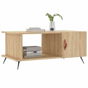vidaXL Coffee Table Sonoma Oak 90x50x40 cm Engineered Wood