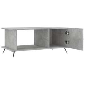 Konferenční stolek betonově šedý 90x50x40 cm kompozitní dřevo - obrázek 7