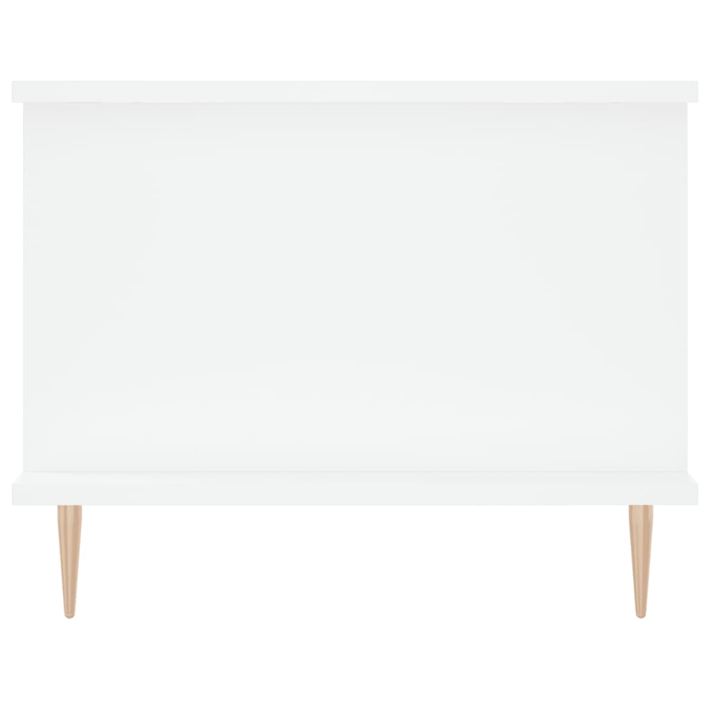  Konferenčný stolík biely 90x50x40 cm kompozitné drevo