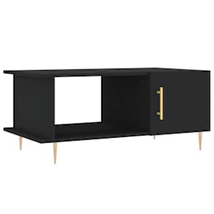 Konferenční stolek černý 90 x 50 x 40 cm kompozitní dřevo - obrázek 2