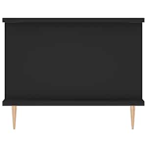 Konferenční stolek černý 90 x 50 x 40 cm kompozitní dřevo - obrázek 7