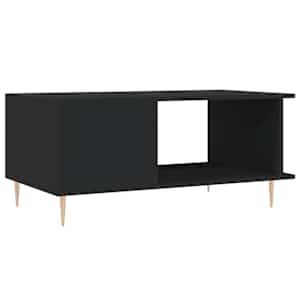 Konferenční stolek černý 90 x 50 x 40 cm kompozitní dřevo - obrázek 8