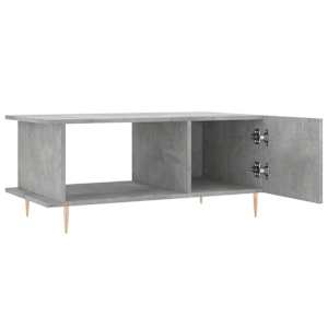 Konferenční stolek betonově šedý 90x50x40 cm kompozitní dřevo - obrázek 6