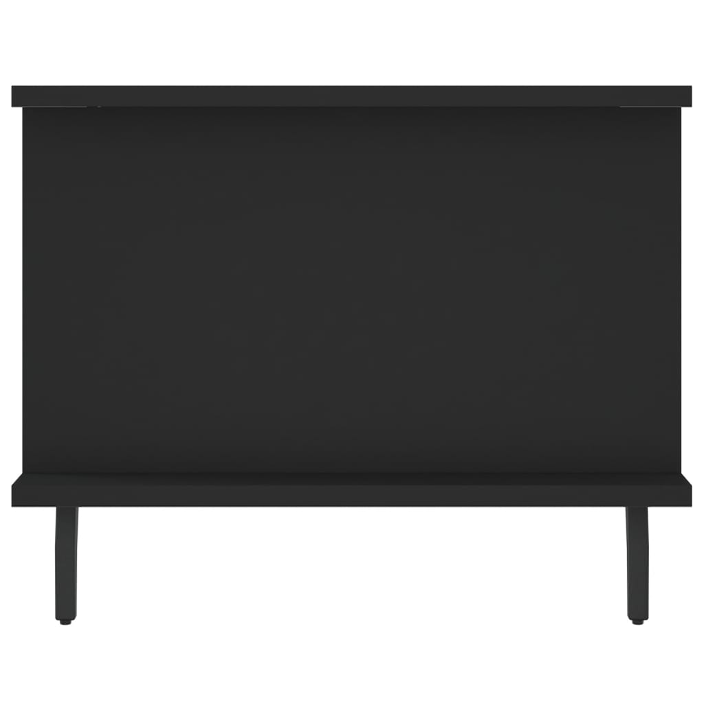  Konferenčný stolík čierny 90x50x40 cm kompozitné drevo
