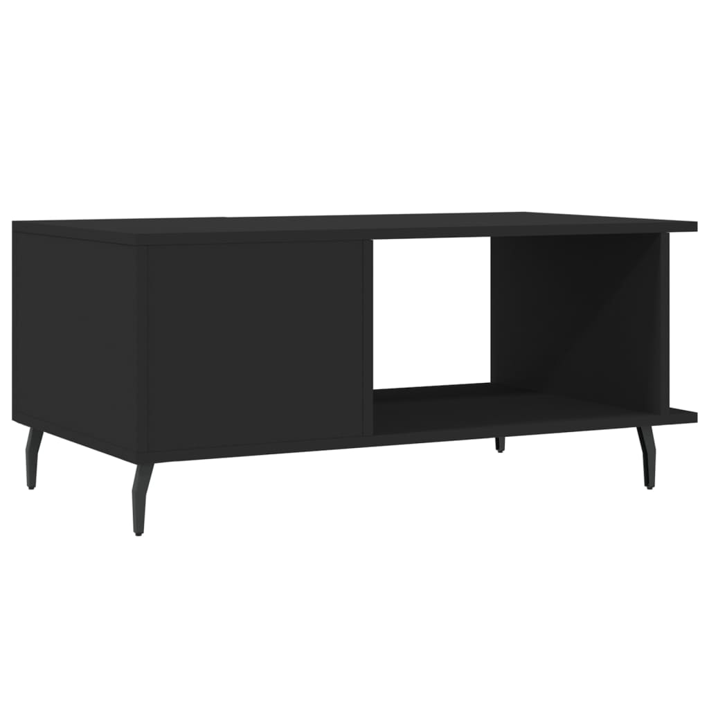  Konferenčný stolík čierny 90x50x40 cm kompozitné drevo