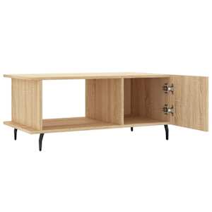 Konferenční stolek dub sonoma 90 x 50 x 40 cm kompozitní dřevo - obrázek 6