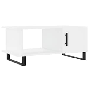 Konferenční stolek bílý 90 x 50 x 40 cm kompozitní dřevo - obrázek 2