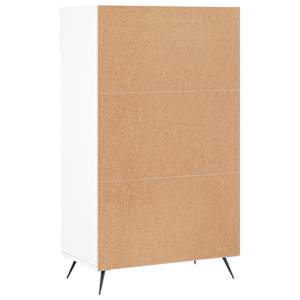 Botník bílý 60 x 35 x 105 cm kompozitní dřevo - obrázek 8