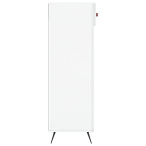Botník bílý s vysokým leskem 60 x 35 x 105 cm kompozitní dřevo - obrázek 7