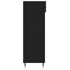Botník černý 60 x 35 x 105 cm kompozitní dřevo - obrázek 7