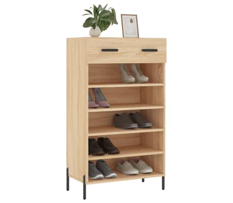 vidaXL Botn&iacute;k dub sonoma 60x35x105 cm kompozitn&eacute; drevo