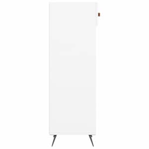 Botník bílý s vysokým leskem 30 x 35 x 105 cm kompozitní dřevo - obrázek 5