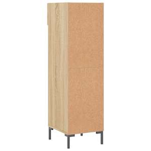 Botník dub sonoma 30 x 35 x 105 cm kompozitní dřevo - obrázek 8