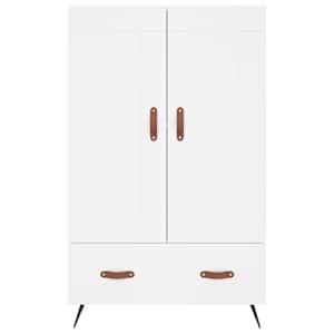 Skříň highboard bílá 69,5 x 31 x 115 cm kompozitní dřevo - obrázek 5