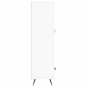 Skříň highboard bílá 69,5 x 31 x 115 cm kompozitní dřevo - obrázek 7