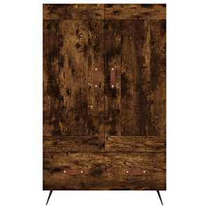 Skříň highboard kouřový dub 69,5 x 31 x 115 cm kompozitní dřevo - obrázek 5