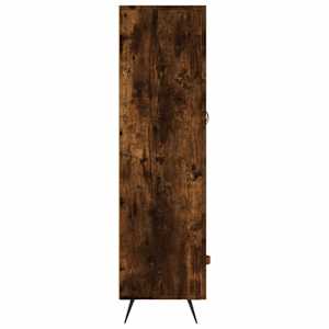 Skříň highboard kouřový dub 69,5 x 31 x 115 cm kompozitní dřevo - obrázek 7