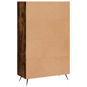 Skříň highboard kouřový dub 69,5 x 31 x 115 cm kompozitní dřevo - obrázek 8