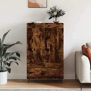 Skříň highboard kouřový dub 69,5 x 31 x 115 cm kompozitní dřevo - obrázek 1