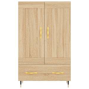 Skříň highboard dub sonoma 69,5 x 31 x 115 cm kompozitní dřevo - obrázek 5